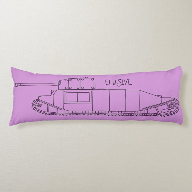 Coussin pourpre évasif de réservoir du POUVOIR (Devant)