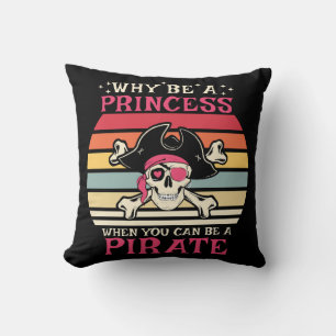 Coussin Pourquoi être une princesse quand on peut être une