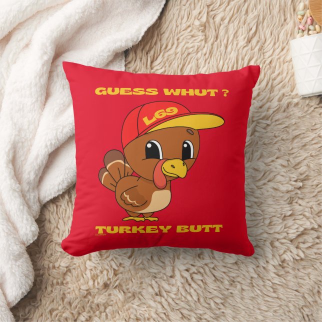 Coussin POURQUOI ? TURQUIE MAIS action de grâce amusante (Couverture)