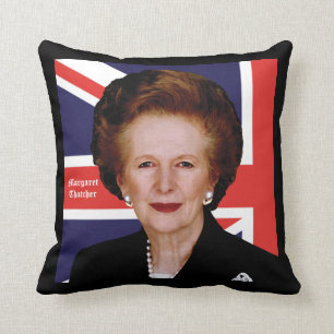 Coussin Premier ministre Margaret Thatcher - voir les les