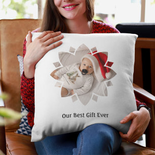 Coussin Premier Noël de Joey, coutume