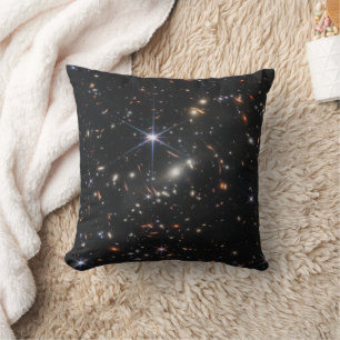 Coussin Première vue profonde de l'univers de Webb