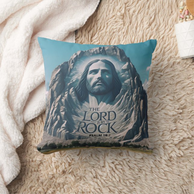 Coussin Présence divine sur le pic majestueux (Couverture)