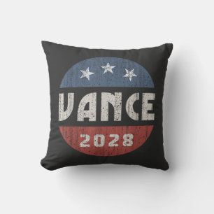 Coussin Président Vance 2028 J.D. Vance 28 Vote Vance 2028
