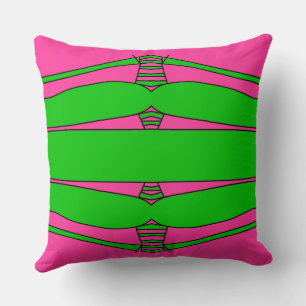 Coussin Presse-cocktails Mazipoodles - Vert rose