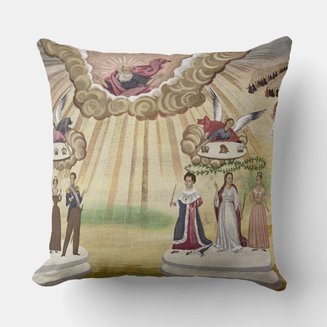 Coussin Prières aux dieux pour la libération de la Grèce, (Recto)