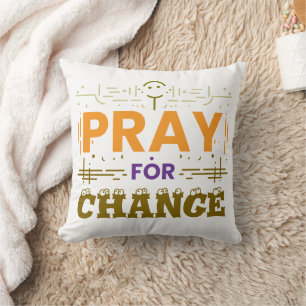 Coussin Priez pour le changement