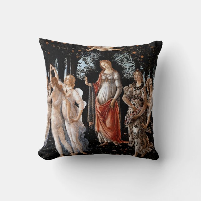 Coussin Primavera Botticelli Jeu d'oreiller (Recto)