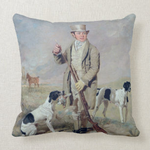 Coussin Prince de Richard, avec Damon, le défunt colonel