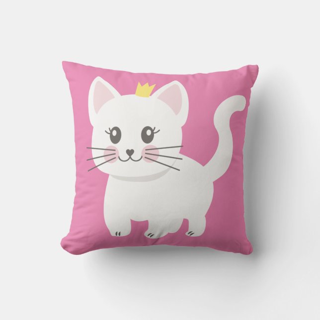 Coussin Princess Cat (Recto)