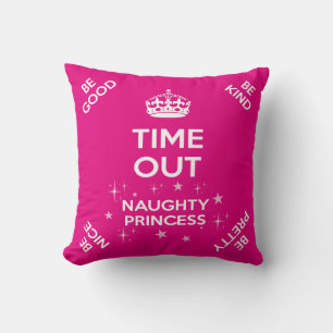 Coussin Princess Time Out/Naughty Seat Cushion