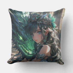 Coussin princesse émeraude