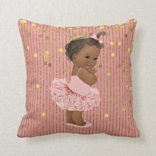 Coussin Princesse ethnique dans des parties scintillantes