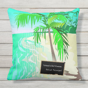 Coussin Principal à la retraite - L'école est à l'exté