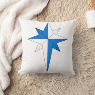 Coussin Principauté d'Oertha Populace Badge Throw Pillow