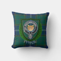 Pringle Clan écossais Tartan & Crest