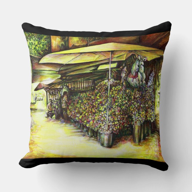 Coussin Pris la possession d'options (Recto)