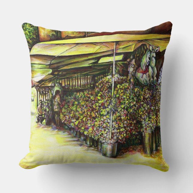 Coussin Pris la possession d'options (Recto)