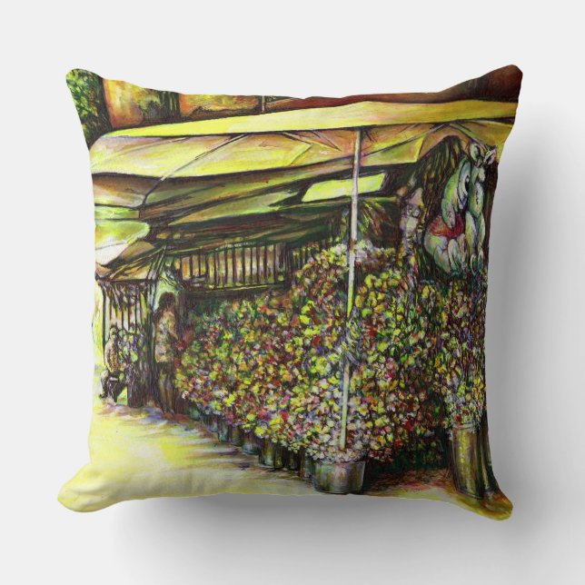 Coussin Pris la possession d'options (Recto)