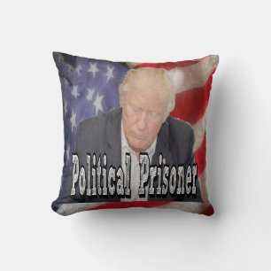 Coussin Prisonnier politique de Trump