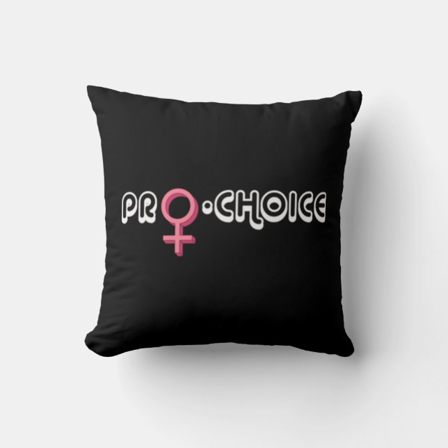 Coussin Pro Choice Roe v Wade Women's Health   (Recto)