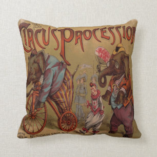 Coussin Procession du cirque