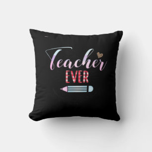 Coussin Professeur Cadeaux Meilleur enseignant jamais