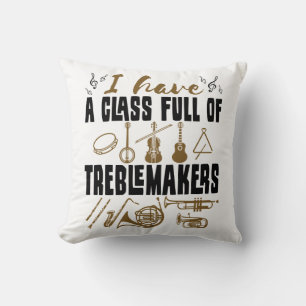 Coussin Professeur de classe de directeur de groupe plein 
