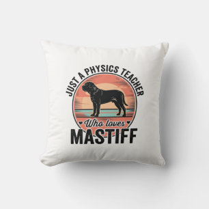 Coussin Professeur de physique aime Maillot de chien vinta