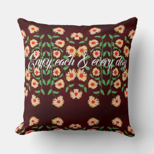 Coussin Profitez chaque jour