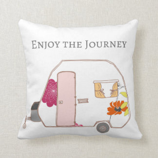 Coussin Profondément satisfait - appréciez le voyage