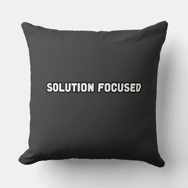 Coussin Progrès de l'efficacité du solveur de problème axé (Recto)
