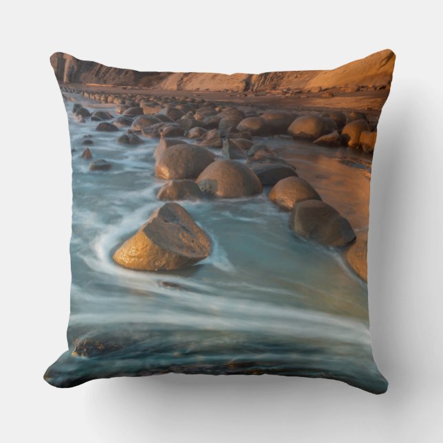 Coussin Promenade le long de la plage, Californie (Recto)
