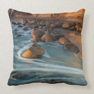 Coussin Promenade le long de la plage, Californie