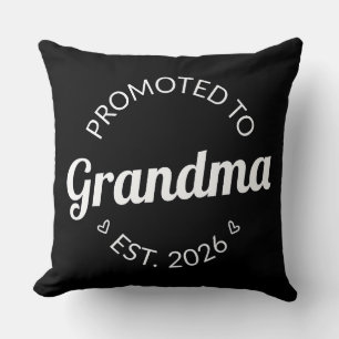 Coussin Promu À Grand-Mère Est. 2026 I