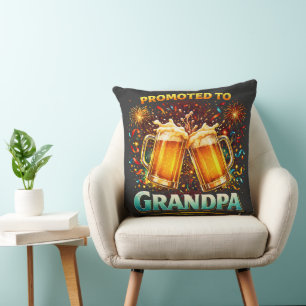Coussin Promu au grand-père futur