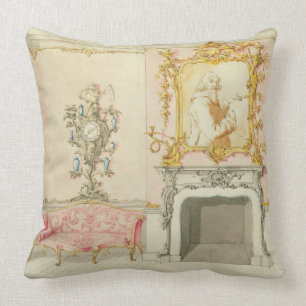 Coussin Proposition pour un intérieur de salon, 1755-60