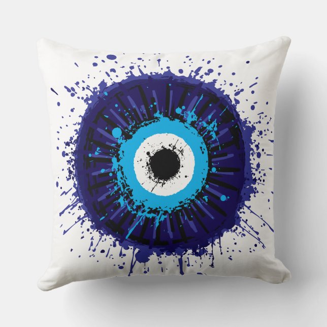 Coussin Protection des yeux malveillants (Verso)