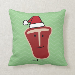 Coussin Protéine de viande de bifteck à l'os de casquette