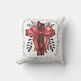 Coussin Proverbes 31 : 25-31