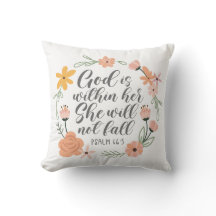 Psalm 46:5 God is within her she will not fall