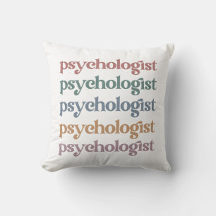 Coussin Psychologue Rétro Psychologie Étudiant Diplôme