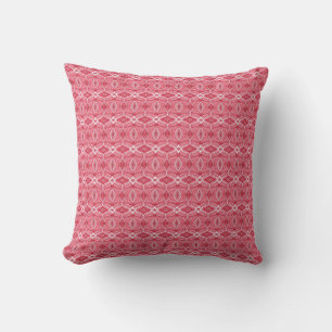 Coussin Psychomachia Art Abstrait Aquarelle Rouge Clair