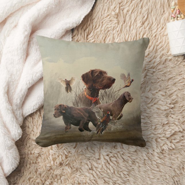 Coussin Pudelpointers, Chasse faisan (Couverture)