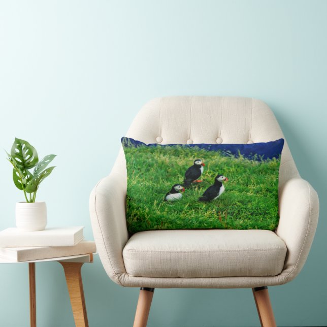 Coussin Puffins Lumbar (Chaise)