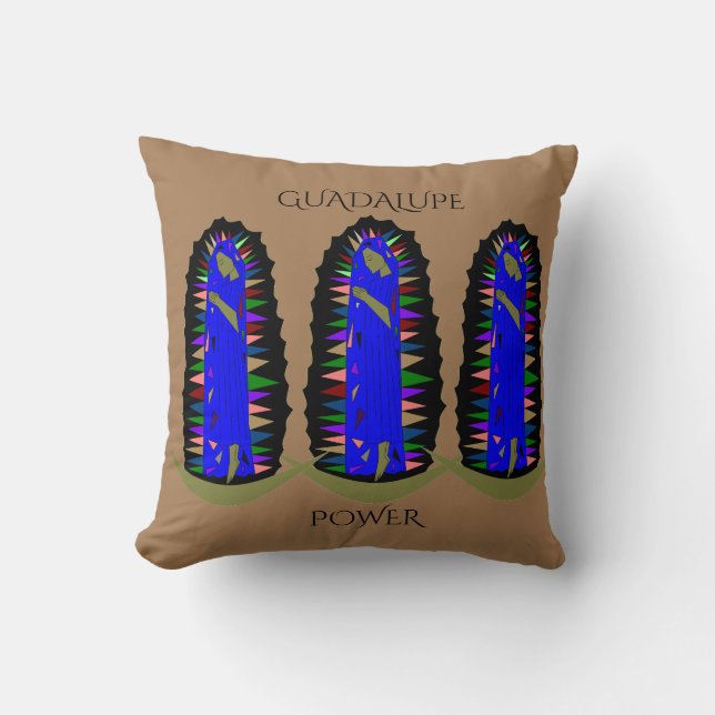 Coussin Puissance de Guadalupe (Recto)