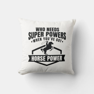 Coussin Puissance du cheval