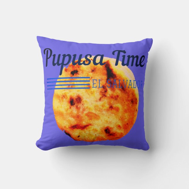 Coussin Pupusa Time El Salvador (Recto)
