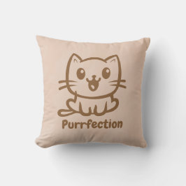 Coussin Purfection, Très Mignonne Chat Anime
