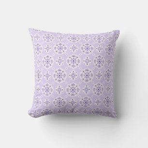 Coussin Purple Pastel Motif Plutôt Vintage